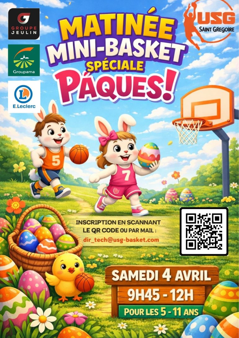 Chasse aux oeufs - 4 avril 2026
